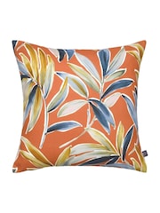 Prestigious Textiles Tango Orange Ventura Tropical Feather Filled 100% Cotton Cushion - Image 1 of 4
