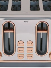 Chrome Electric 4 Slice Toaster - Image 2 of 7