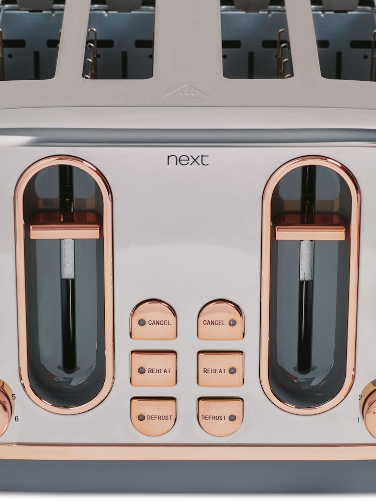Chrome Electric 4 Slice Toaster - Image 2 of 7