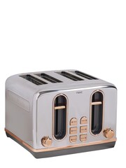 Chrome Electric 4 Slice Toaster - Image 4 of 7