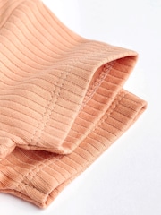 Multi Plain Rib Baby Bodysuits 5 Pack - Image 7 of 7