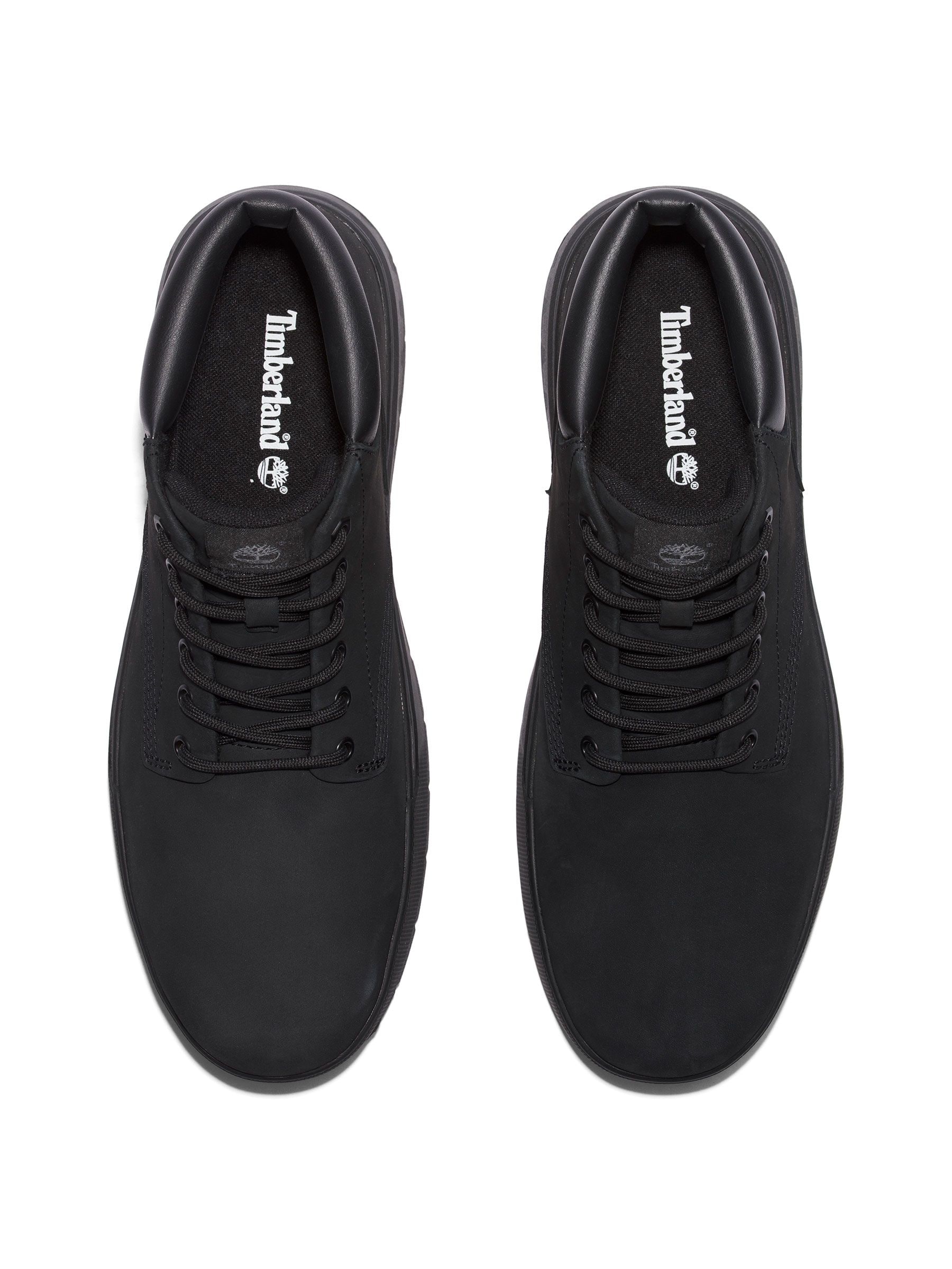 【Timberland】U MAPLE GROVE MID BLACK NUBUCK 国内発送 Timberland Maple Grove Wide Fit Leather Chukka Boots 'Black