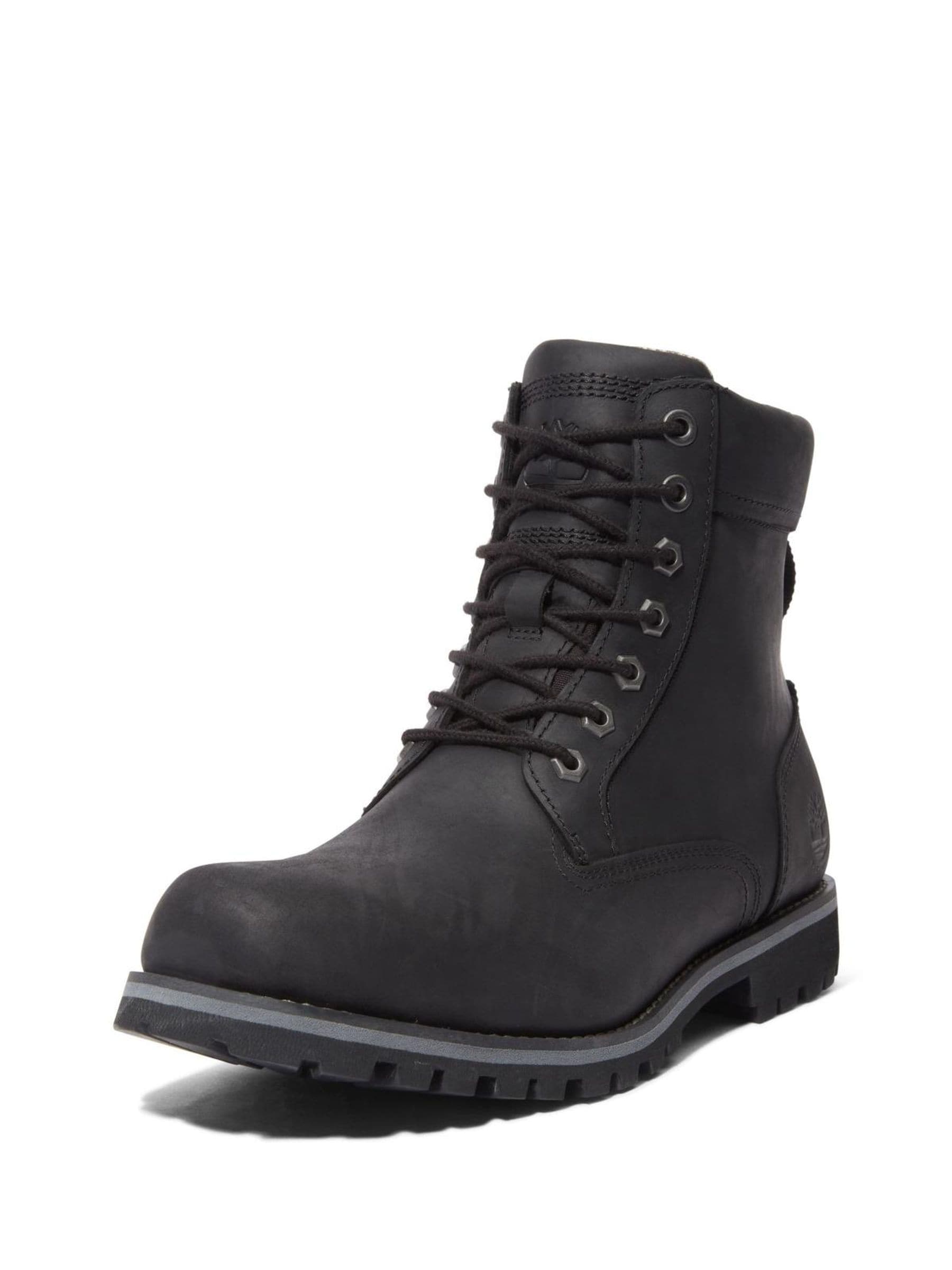 Timberland Rugged Leather Waterproof 6 Inch Boots