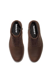 Timberland Aldenbrook Zip-Up Brown Boots - Image 3 of 9