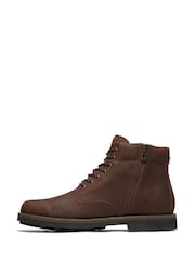 Timberland Aldenbrook Zip-Up Brown Boots - Image 6 of 9