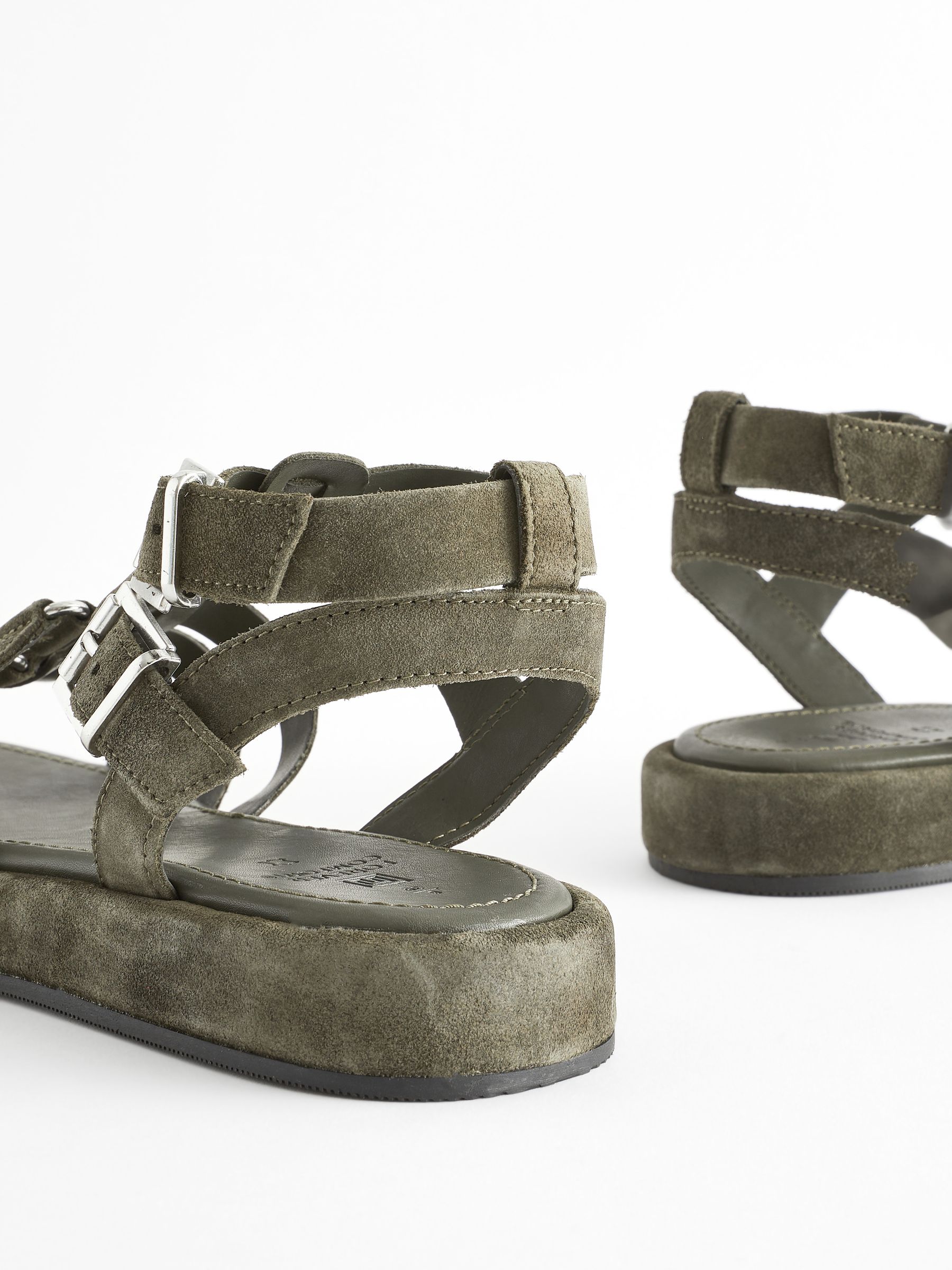 Olive green gladiator sandals sales