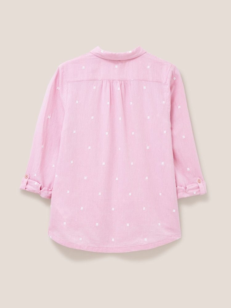 White Stuff Pink Sophie Shirt - Image 6 of 6