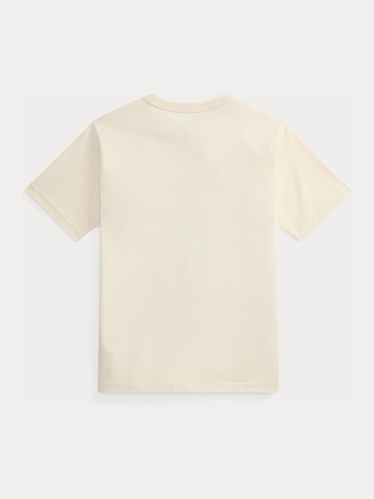 Creme - Polo Ralph Lauren Polo Bear Graphic Jersey T-Shirt - Bild 2 von 3