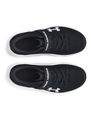 Under Armour Black/White Surge 4 Trainers - Image 4 of 5