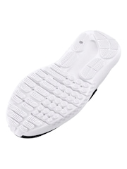 Under Armour Black/White Surge 4 Trainers - Image 5 of 5