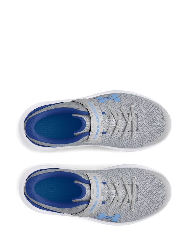 Under Armour Grey Surge 4 Trainers - Image 5 of 5