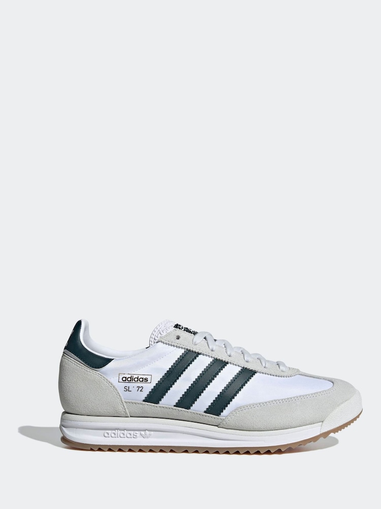 adidas Originals White SL 72 RS Trainers - Image 1 of 9 adidas Originals White SL 72 RS Trainers - Image 1 of 9