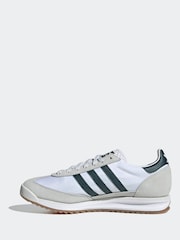 adidas Originals White SL 72 RS Trainers - Image 2 of 9