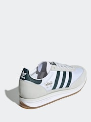 adidas Originals White SL 72 RS Trainers - Image 3 of 9