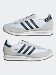 adidas Originals White SL 72 RS Trainers - Image 5 of 9
