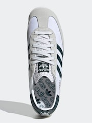 adidas Originals White SL 72 RS Trainers - Image 6 of 9