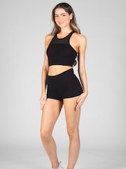 Pantalones cortos ajustados de talle alto - Imagen 4 de 4