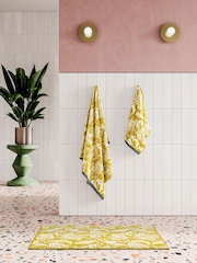 Ted Baker Gold Baroque 100% Cotton Towel - Image 1 of 2