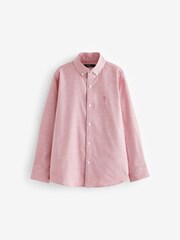 Berry Pink Single Oxford Shirt (3-16yrs) - Image 1 of 3