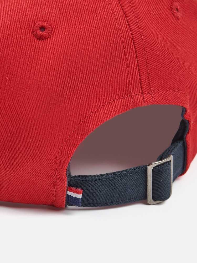 U.S. Polo Assn Red Player 3 Baseball Cap - Image 5 of 5 U.S. Polo Assn Red Player 3 Baseball Cap - Image 5 of 5