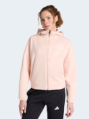 adidas Pink Z.N.E. Full-Zip Hoodie - Image 1 of 7