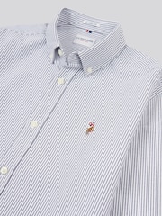 U.S. Polo Assn. Blue Oxford Stripe Shirt - Image 6 of 6