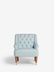 Laura Ashley Sweet Allysum Pale Seapsray Blue Ropsley Accent Chair - Image 3 of 9