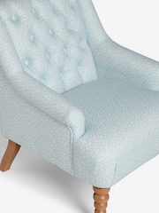 Laura Ashley Sweet Allysum Pale Seapsray Blue Ropsley Accent Chair - Image 6 of 9