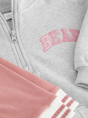 Grey Half Zip Sweater And Leggings Set (3mths-7yrs) - Image 7 of 8