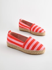 Rdeča/roza - Debele espadrile Forever Comfort® - Slika 1 iz 6