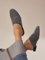 Black Forever Comfort Healseal Mules - Image 1 of 9