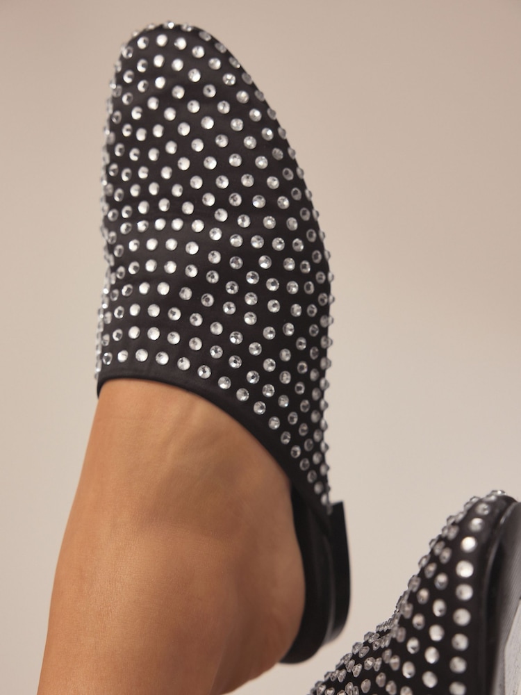 Buy Black Forever Comfort Healseal Mules from the Next UK online shop