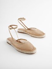 Nude Cream Forever Comfort® Mesh Espadrille Sandals - Image 5 of 9