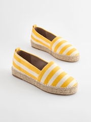 Yellow/White Forever Comfort® Chunky Espadrilles - Image 1 of 6