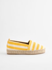 Yellow/White Forever Comfort® Chunky Espadrilles - Image 2 of 6