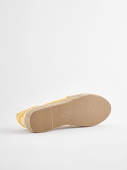 Yellow/White Forever Comfort® Chunky Espadrilles - Image 6 of 6