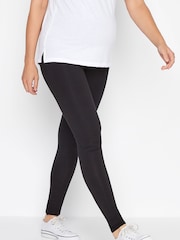 Long Tall Sally Black Maternity Full Length Leggings 2 Packs - Image 5 of 5