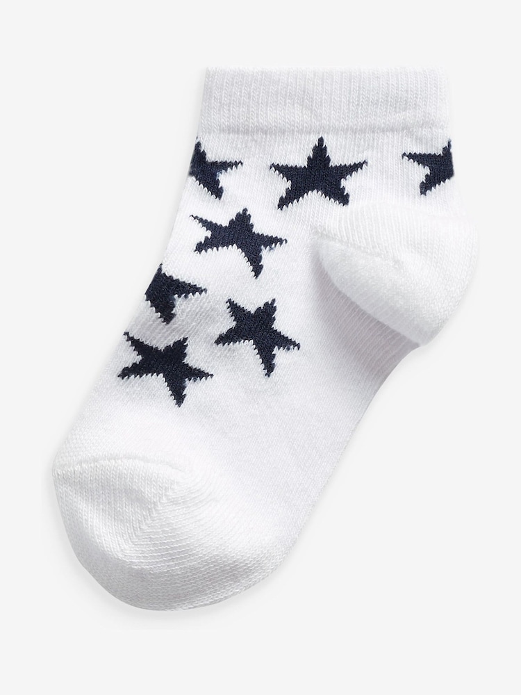 Blue Rich Trainers Socks 7 Pack - Image 2 of 8