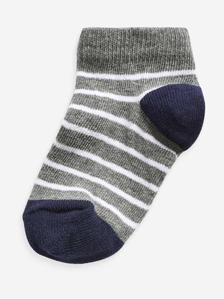 Blue Rich Trainers Socks 7 Pack - Image 3 of 8