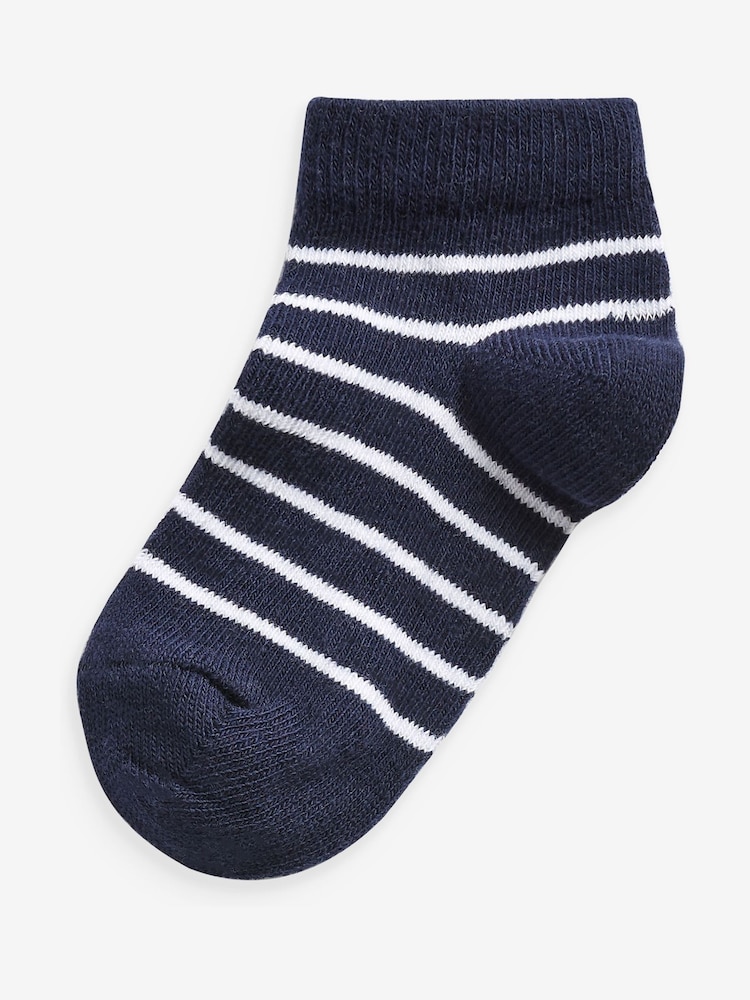 Blue Rich Trainers Socks 7 Pack - Image 6 of 8