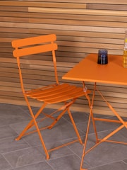 Charles Bentley Orange Garden 2 Seater Bisto Set - Image 2 of 6