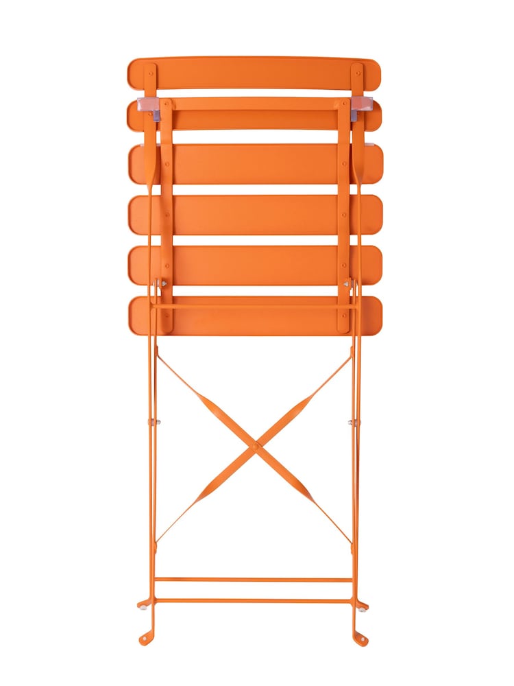 Charles Bentley Orange Garden 2 Seater Bisto Set - Image 6 of 6