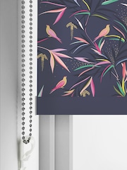 Sara Miller Smokey Blue Made to Measure Roller Blinds - Image 5 of 6