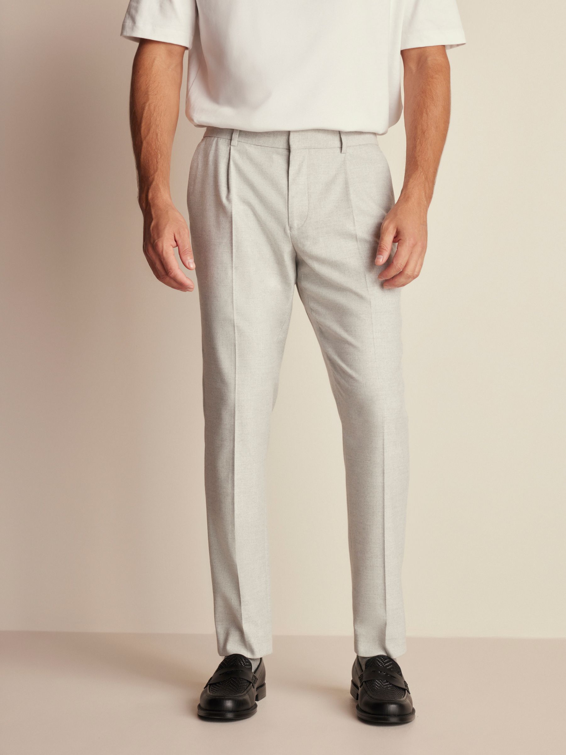 Buy Light Grey Smart Joggers from Next Luxembourg