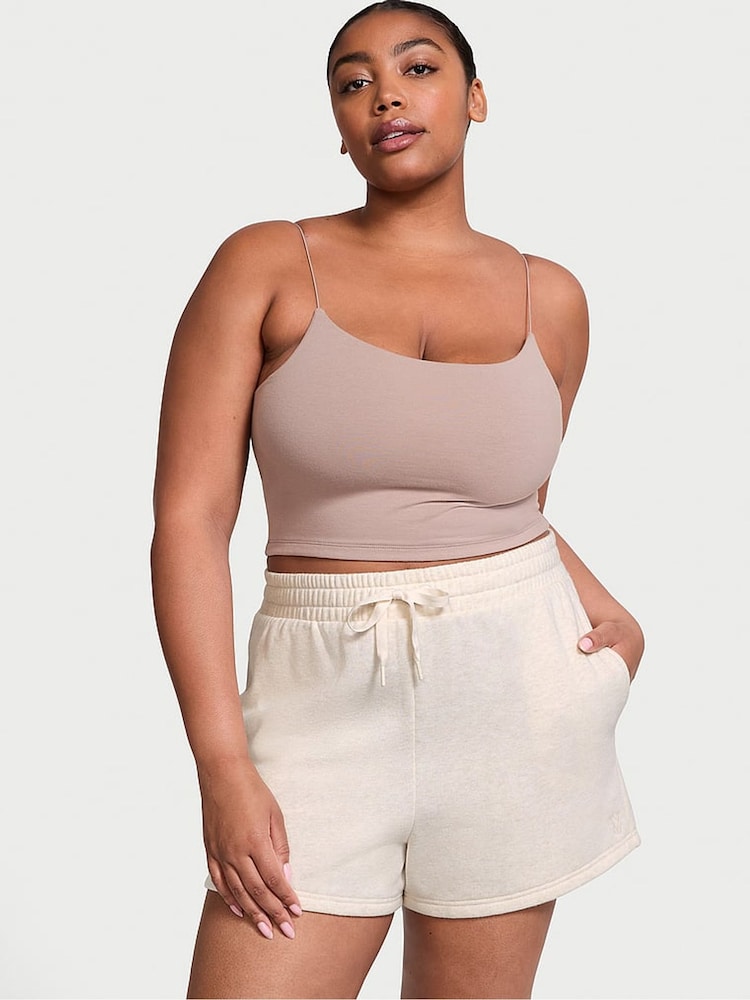 Victoria's Secret Natural Heather Grey Forever Short - Image 1 of 4