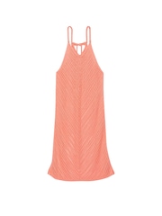 Victoria's Secret Punchy Peach Orange Crochet Dress Coverup - Image 3 of 3