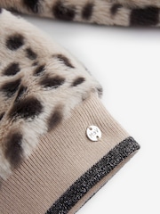 Mint Velvet Animal Print Faux Fur Jacket - Image 6 of 7