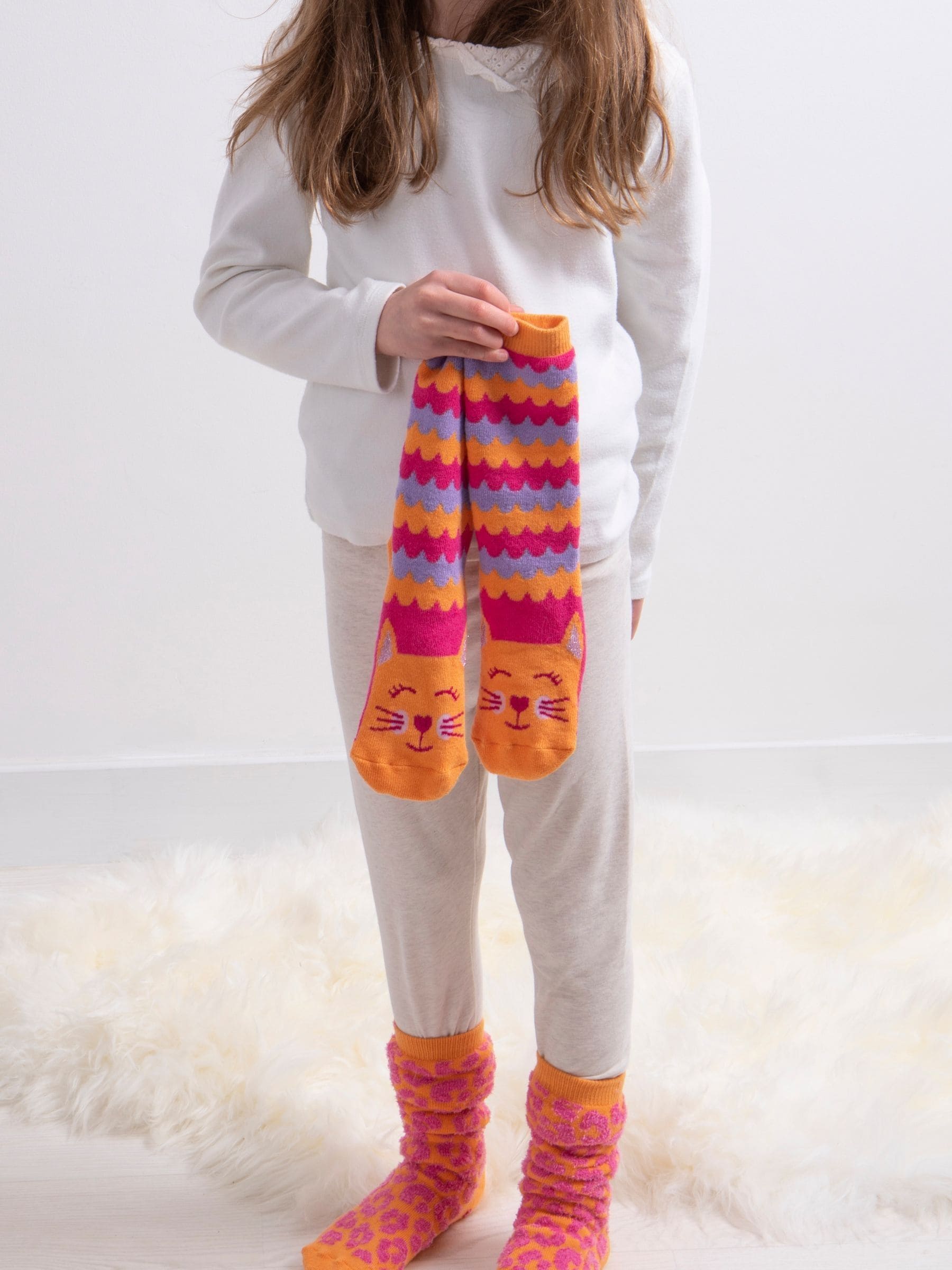Cat Totes Toasties Kids Original Socks