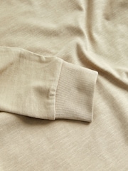 Stone Long Sleeve Cosy T-Shirt (3-16yrs) - Image 3 of 3