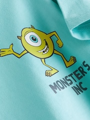 Blue Disney Pixar Monsters Inc Short Sleeve T-Shirt (3mths-8yrs) - Image 3 of 3